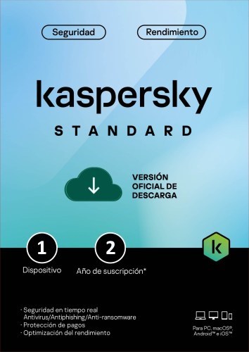 Kaspersky Standard Para 1 PC por 2 Años